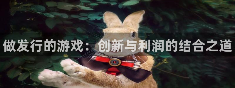 bg大游官网注册地址查询：做发行的游戏：创新与利润的结合之道